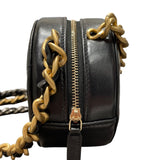 シャネル CHANEL CHANEL19 ラウンドチェーンショルダー AP0945 ブラック SVxGD金具 ラム レディース ショルダーバッグ