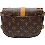 ルイ・ヴィトン LOUIS VUITTON ソミュールBB M46740 ブラウン モノグラム レディース ショルダーバッグ