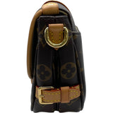 ルイ・ヴィトン LOUIS VUITTON ソミュールBB M46740 ブラウン モノグラム レディース ショルダーバッグ