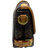 ルイ・ヴィトン LOUIS VUITTON ソミュールBB M46740 ブラウン モノグラム レディース ショルダーバッグ