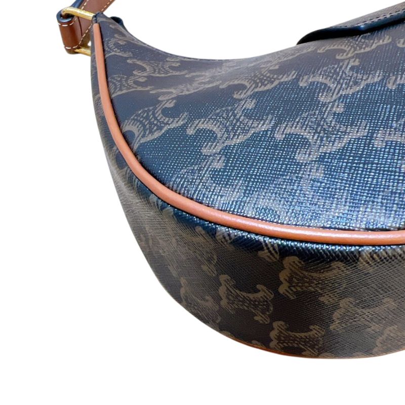 セリーヌ CELINE ミディアムアヴェトリオンフバッグ 114492BZJ ブラウン トリオンフキャンバス/タン レディース ハンドバッグ