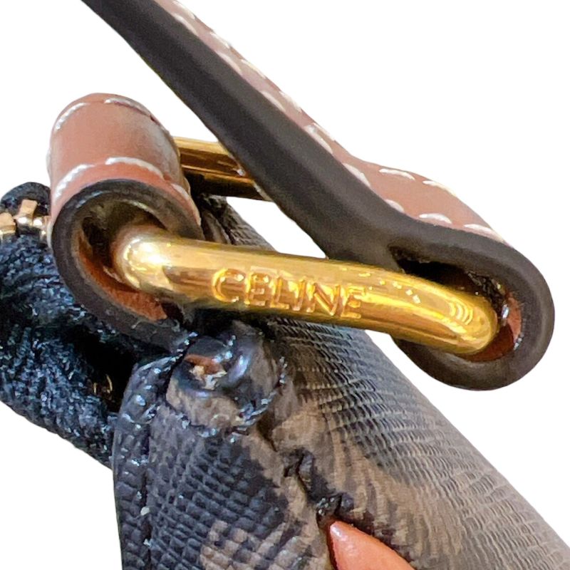 セリーヌ CELINE ミディアムアヴェトリオンフバッグ 114492BZJ ブラウン トリオンフキャンバス/タン レディース ハンドバッグ