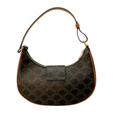 セリーヌ CELINE ミディアムアヴェトリオンフバッグ 114492BZJ ブラウン トリオンフキャンバス/タン レディース ハンドバッグ