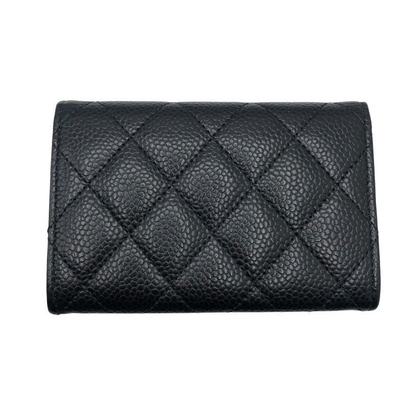 シャネル CHANEL マトラッセカードケース AP0214 キャビアスキン レディース カードケース