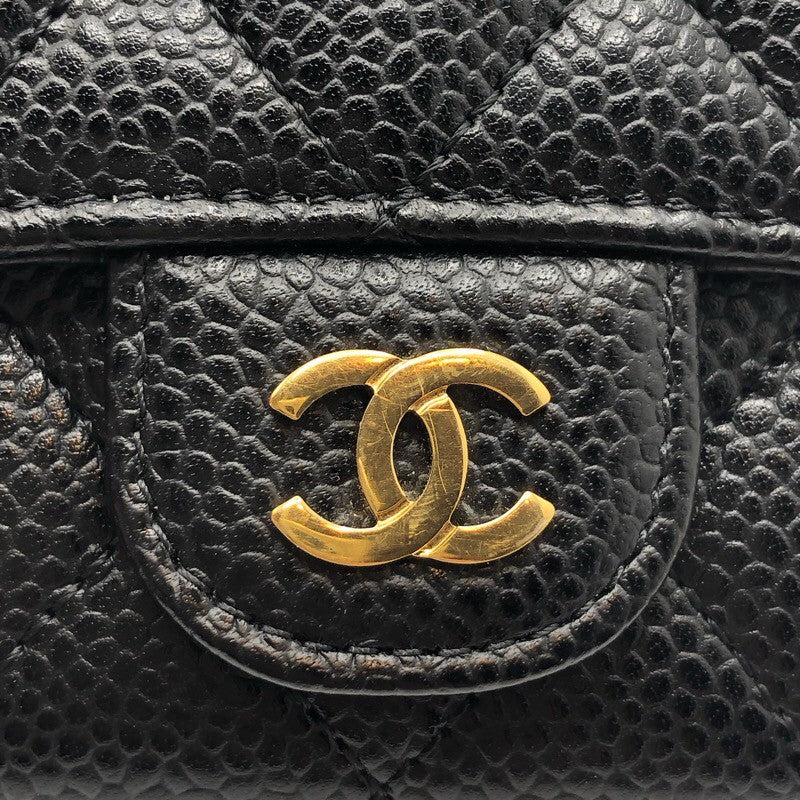 シャネル CHANEL マトラッセカードケース AP0214 キャビアスキン