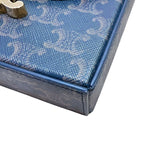 セリーヌ CELINE トリオンフボックスチェーンショルダーバッグ タン トリオンフキャンバス ユニセックス ショルダーバッグ