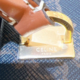 セリーヌ CELINE トリオンフボックスチェーンショルダーバッグ タン トリオンフキャンバス ユニセックス ショルダーバッグ