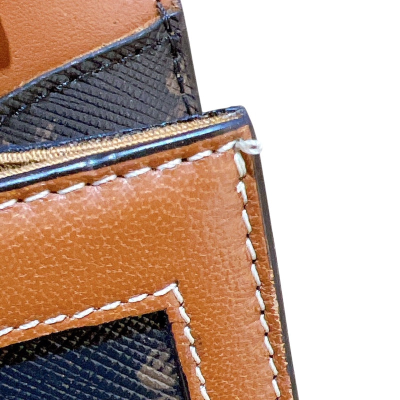 セリーヌ CELINE チェーンウォレットマーゴ 10L462 タン トリオンフキャンバス ユニセックス ショルダーバッグ