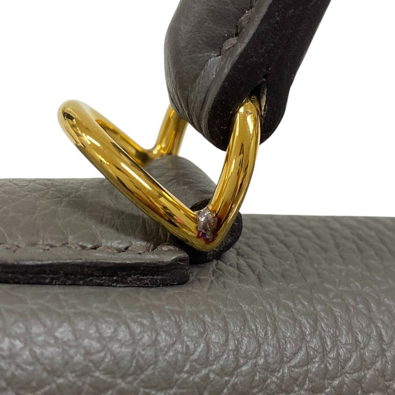 エルメス HERMES ケリー25 内縫い Z刻 エタン ゴールド金具 トゴ レディース ハンドバッグ ショルダーバッグ