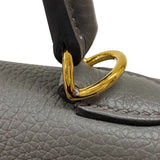 エルメス HERMES ケリー25 内縫い Z刻 エタン ゴールド金具 トゴ レディース ハンドバッグ ショルダーバッグ