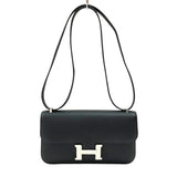 エルメス HERMES コンスタンスエラン K刻 ブラック シルバー金具 エプソン レディース ショルダーバッグ