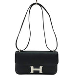 エルメス HERMES コンスタンスエラン K刻 ブラック シルバー金具 エプソン レディース ショルダーバッグ