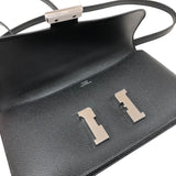 エルメス HERMES コンスタンスエラン K刻 ブラック シルバー金具 エプソン レディース ショルダーバッグ