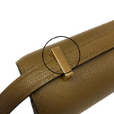 エルメス HERMES コンスタンス3ミニ W刻 クラフト ゴールド金具 シェーブル レディース ショルダーバッグ