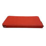 エルメス HERMES アザップロング シルクイン W刻（2024年製) オレンジフィールド/SV金具 エプソン レディース 長財布