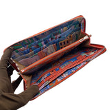 エルメス HERMES アザップロング シルクイン W刻（2024年製) オレンジフィールド/SV金具 エプソン レディース 長財布