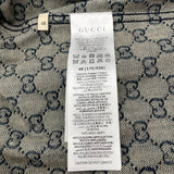 グッチ GUCCI GGロゴ デニムジャケット 649110 ネイビー コットン メンズ デニムジャケット