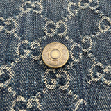 グッチ GUCCI GGロゴ デニムジャケット 649110 ネイビー コットン メンズ デニムジャケット