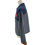 グッチ GUCCI GGロゴ デニムジャケット 649110 ネイビー コットン メンズ デニムジャケット