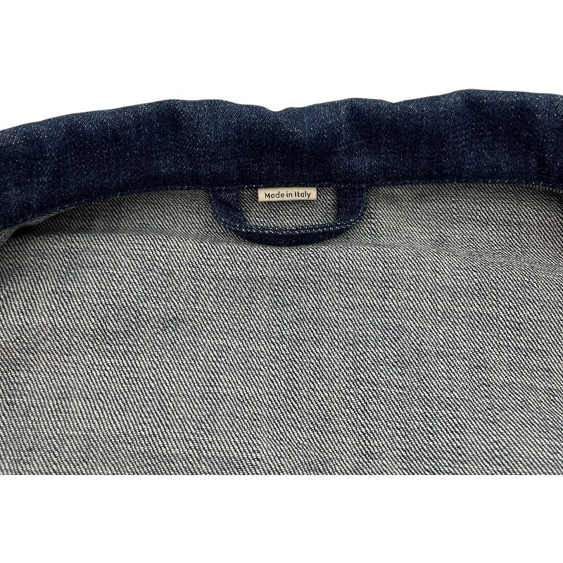 グッチ GUCCI GGロゴ デニムジャケット 649110 ネイビー コットン メンズ デニムジャケット