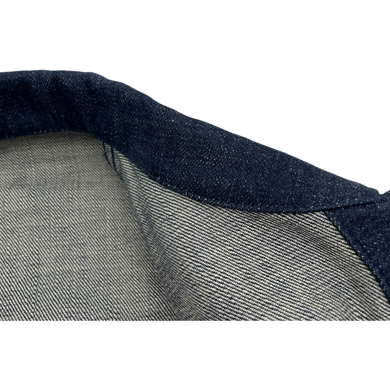 グッチ GUCCI GGロゴ デニムジャケット 649110 ネイビー コットン メンズ デニムジャケット