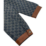 グッチ GUCCI GGロゴ デニムジャケット 649110 ネイビー コットン メンズ デニムジャケット