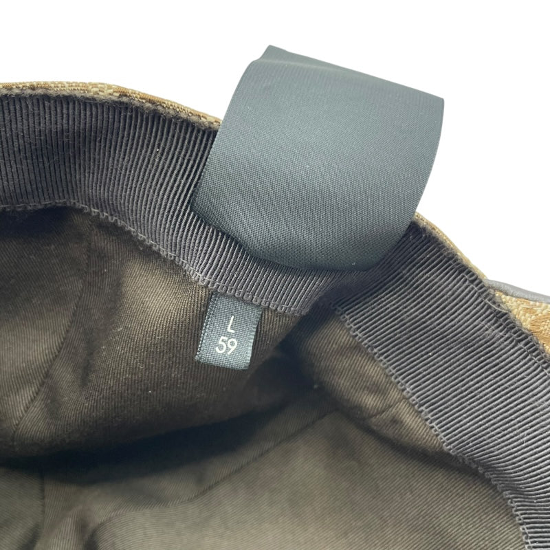 グッチ GUCCI GGキャンバスベースボールキャップ 200035 ブラウン コットン メンズ その他ファッション雑貨