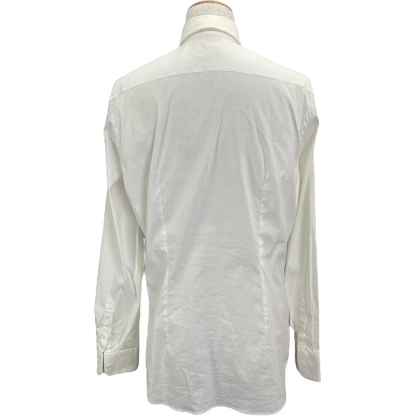 プラダ PRADA 長袖シャツ UCM608 ホワイト コットン メンズ 長袖シャツ