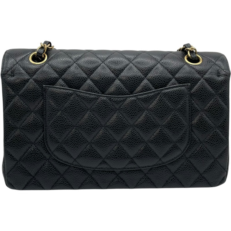 シャネル CHANEL マトラッセ25 A01112 23番台 ブラック GD金具 キャビア レディース ショルダーバッグ