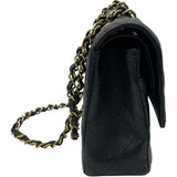 シャネル CHANEL マトラッセ25 A01112 23番台 ブラック GD金具 キャビア レディース ショルダーバッグ