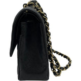 シャネル CHANEL マトラッセ25 A01112 23番台 ブラック GD金具 キャビア レディース ショルダーバッグ