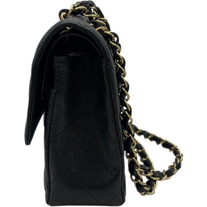 シャネル CHANEL マトラッセ25 A01112 23番台 ブラック GD金具 キャビア レディース ショルダーバッグ