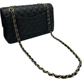 シャネル CHANEL マトラッセ25 A01112 23番台 ブラック GD金具 キャビア レディース ショルダーバッグ