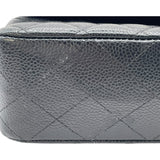 シャネル CHANEL マトラッセ25 A01112 23番台 ブラック GD金具 キャビア レディース ショルダーバッグ