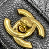 シャネル CHANEL マトラッセ25 A01112 23番台 ブラック GD金具 キャビア レディース ショルダーバッグ