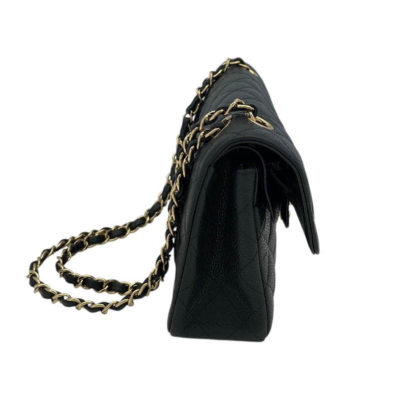 シャネル CHANEL マトラッセ23 A01113 16番台 ブラック GD金具 キャビアスキン レディース ショルダーバッグ