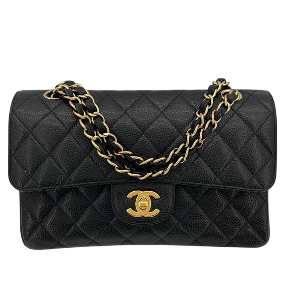 シャネル CHANEL マトラッセ23 A01113 16番台 ブラック GD金具 キャビアスキン レディース ショルダーバッグ