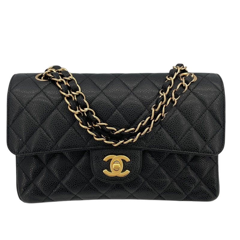 シャネル CHANEL マトラッセ23 A01113 16番台 ブラック GD金具 キャビアスキン レディース ショルダーバッグ