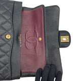 シャネル CHANEL マトラッセ23 A01113 16番台 ブラック GD金具 キャビアスキン レディース ショルダーバッグ