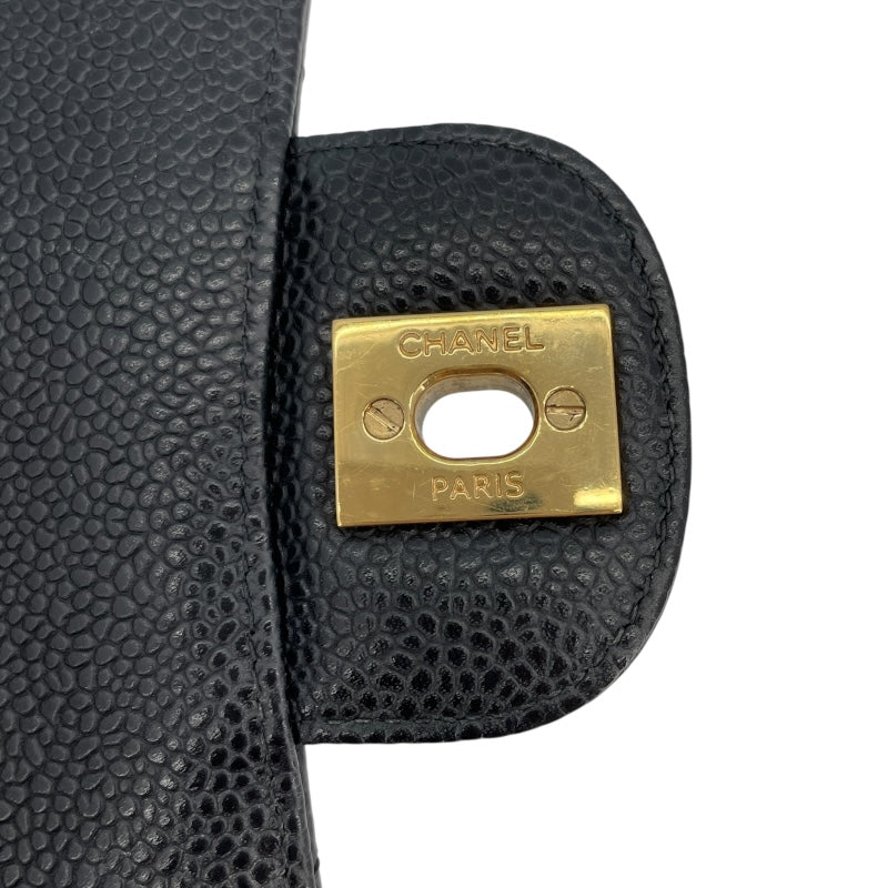 シャネル CHANEL マトラッセ23 A01113 16番台 ブラック GD金具 キャビアスキン レディース ショルダーバッグ