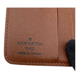 ルイ・ヴィトン LOUIS VUITTON コンパクトジップ M61667 ブラウン モノグラムキャンバス レディース 二つ折り財布