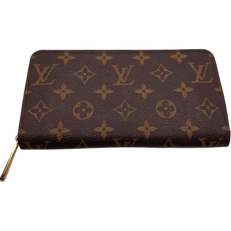 ルイ・ヴィトン LOUIS VUITTON ジッピーウォレット M60017 ブラウン モノグラムキャンバス ユニセックス 長財布