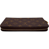 ルイ・ヴィトン LOUIS VUITTON ジッピーウォレット M60017 ブラウン モノグラムキャンバス ユニセックス 長財布
