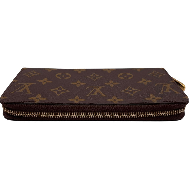 ルイ・ヴィトン LOUIS VUITTON ジッピーウォレット M60017 ブラウン モノグラムキャンバス ユニセックス 長財布
