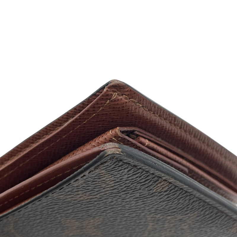 ルイ・ヴィトン LOUIS VUITTON ポルトフォイユ・マルコNM M62288 ブラウン モノグラムキャンバス メンズ 二つ折り財布