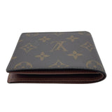 ルイ・ヴィトン LOUIS VUITTON ポルトフォイユ・マルコNM M62288 ブラウン モノグラムキャンバス メンズ 二つ折り財布