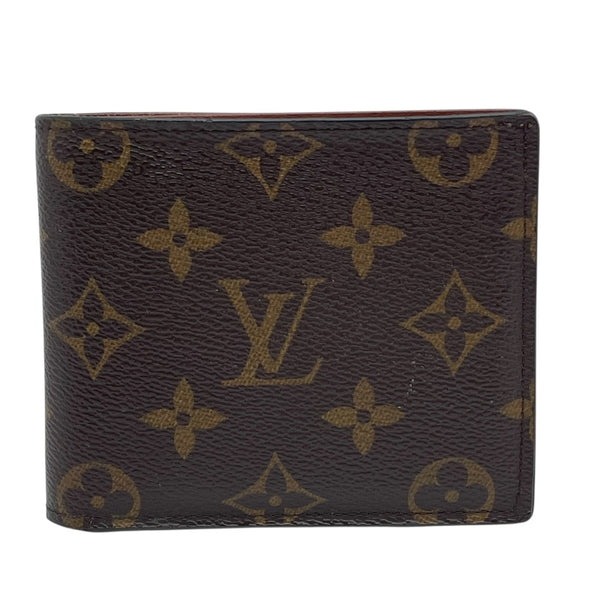 ルイ・ヴィトン LOUIS VUITTON ポルトフォイユ・マルコNM M62288 ブラウン モノグラムキャンバス メンズ 二つ折り財布