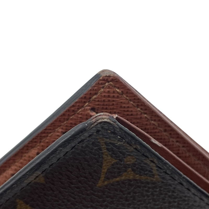 ルイ・ヴィトン LOUIS VUITTON ポルトフォイユ・マルコNM M62288 ブラウン モノグラムキャンバス メンズ 二つ折り財布