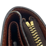 ルイ・ヴィトン LOUIS VUITTON コンパクトジップ M61667 ブラウン モノグラム レディース 二つ折り財布