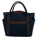エルメス HERMES サックドパンサージュ B刻印　(2023年製) ネイビー　シルバー金具 トワル レディース トートバッグ